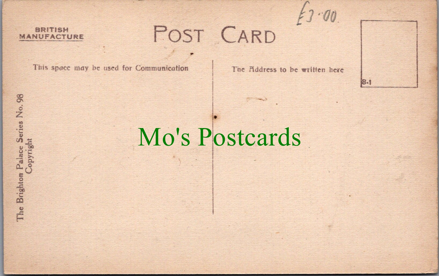 Sussex Postcard - Grand Avenue, Hove  SW13556