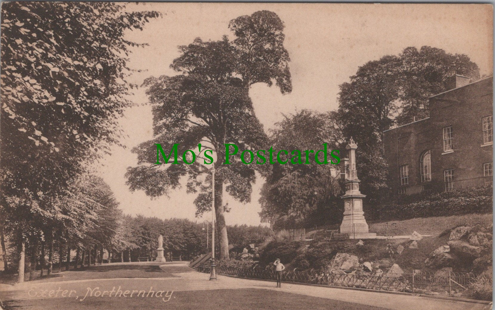 Devon Postcard - Exeter, Northernhay   SW13573