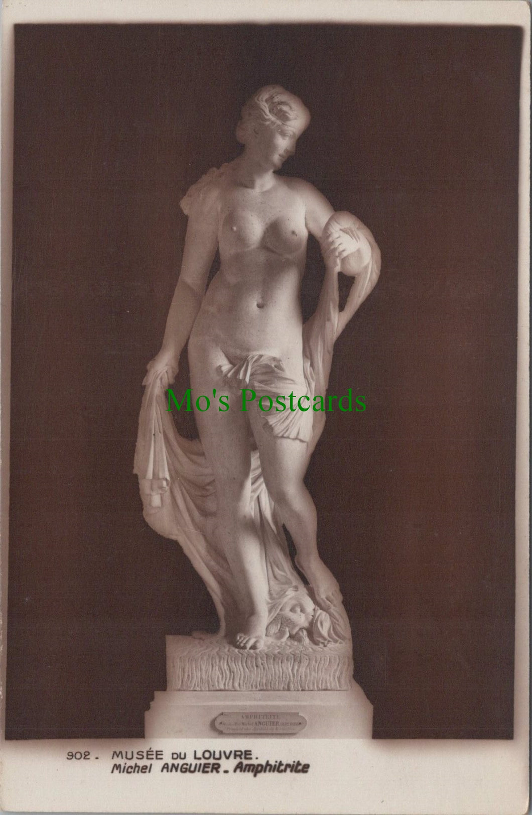 France Postcard - Musee Du Louvre, Michel Anguier, Amphitrite SW11763