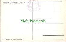 Load image into Gallery viewer, Switzerland Postcard - Berghaus Strelapass Mit Haupterkopf SW11773
