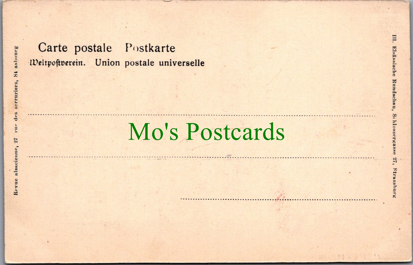 France Postcard - Alsace, Elsass, Children Wearing Costumes  SW11780