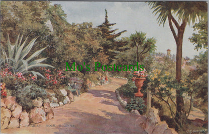 Devon Postcard - Torquay Rock Gardens   SW11783