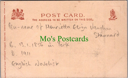 Literature Postcard - Novelist Henrietta Eliza Vaughan  SW11787