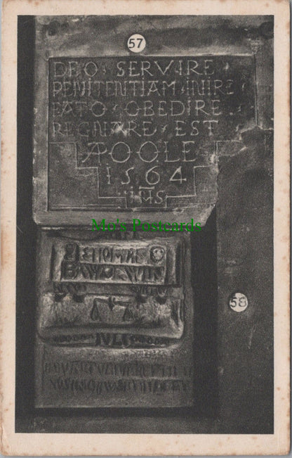 London Postcard - Tower of London, Beauchamp Tower Inscriptions  SW11797
