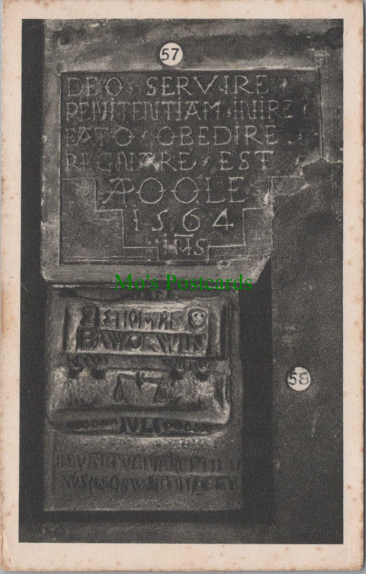 London Postcard - Tower of London, Beauchamp Tower Inscriptions  SW11797