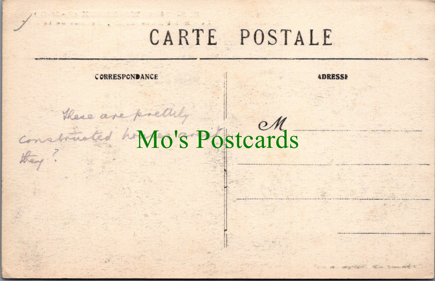 France Postcard - Wimereux, Le Chalet Messabielle  SW11800