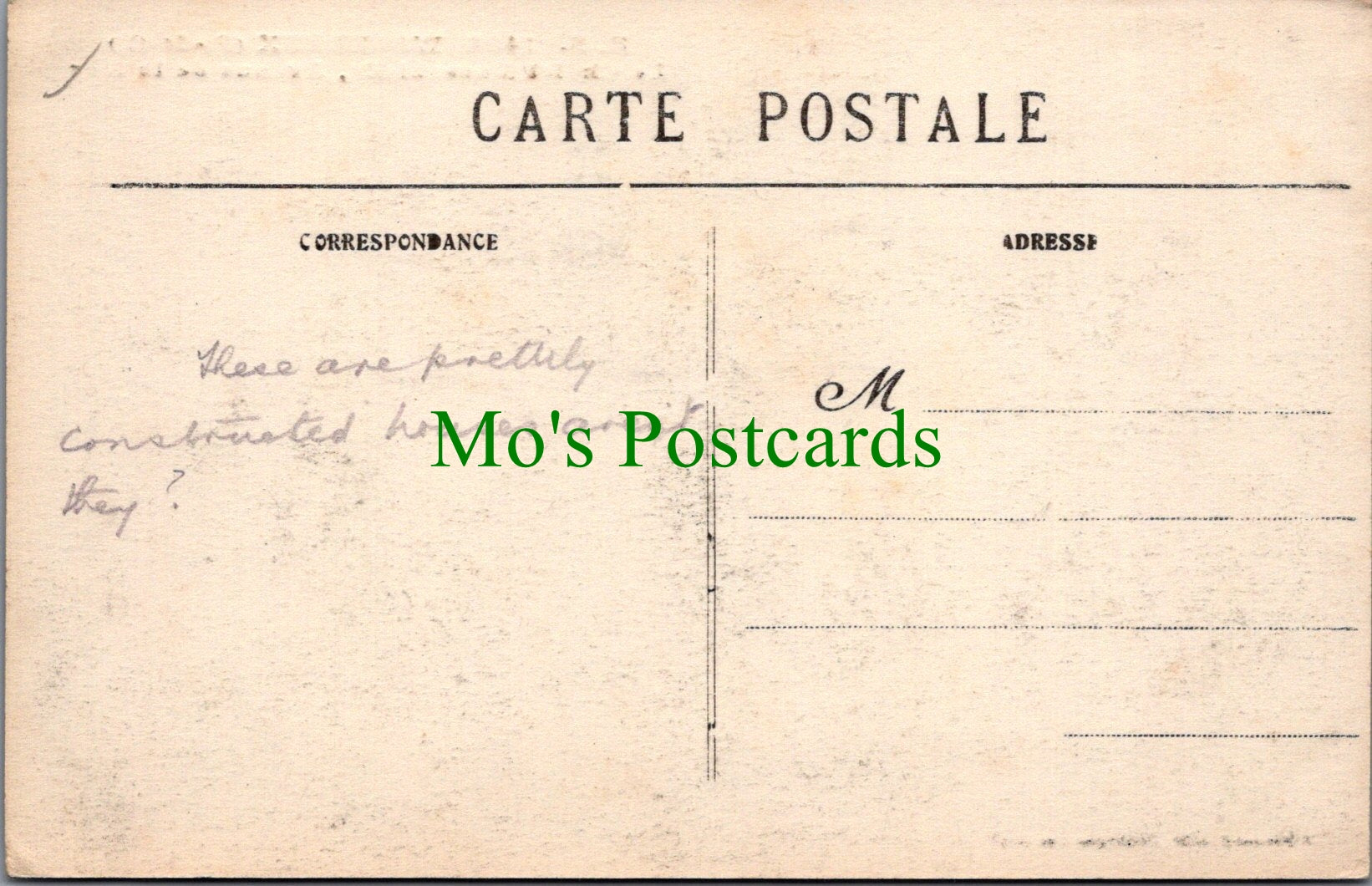 France Postcard - Wimereux, Le Chalet Messabielle  SW11800