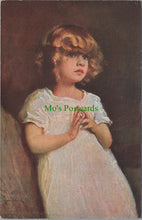 Load image into Gallery viewer, Art Postcard - Artist Boleslaw Szankowski - Evening Prayers  SW11819
