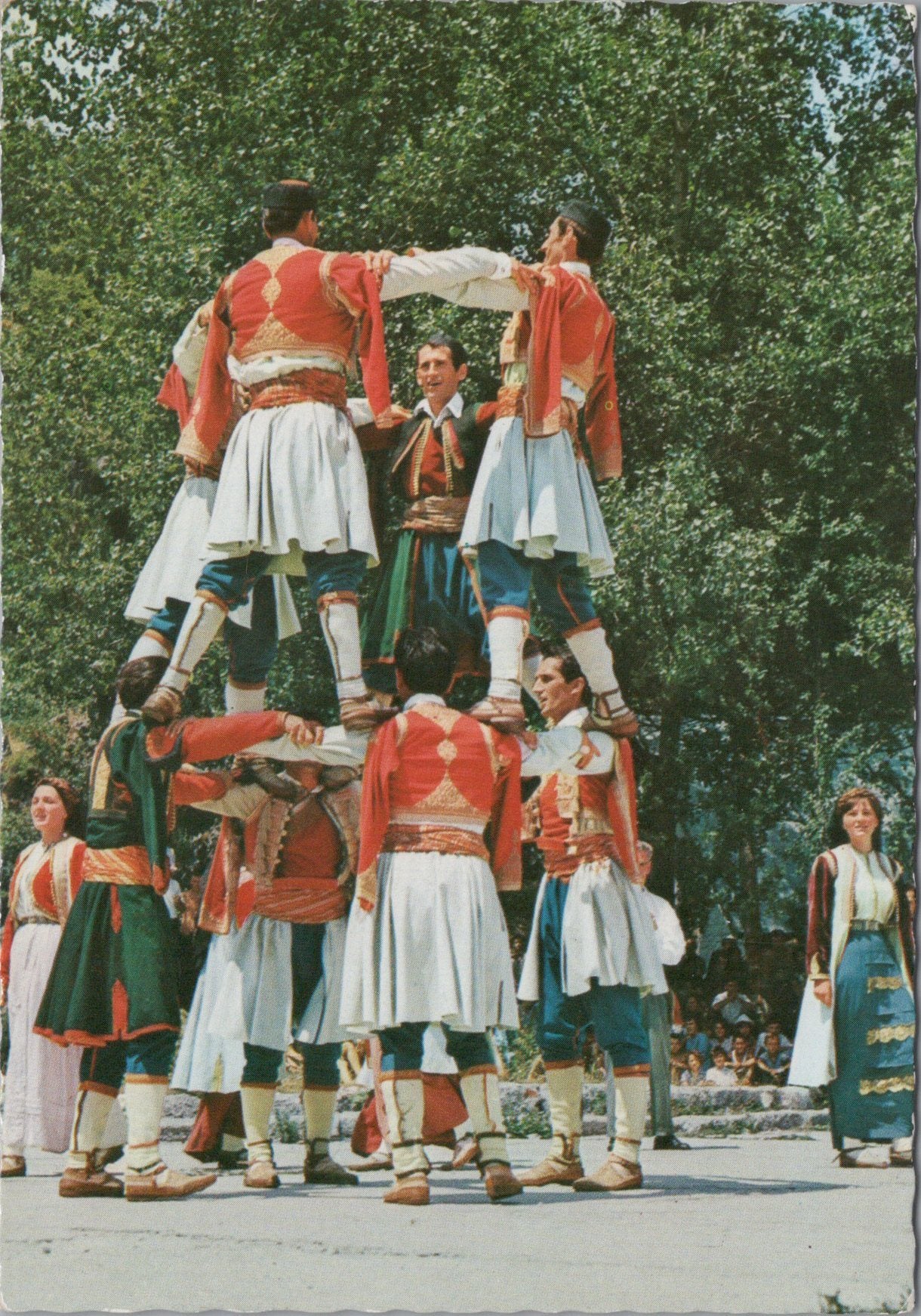 Montenegro Postcard - Folk Costumes From Crna Gora SW12825