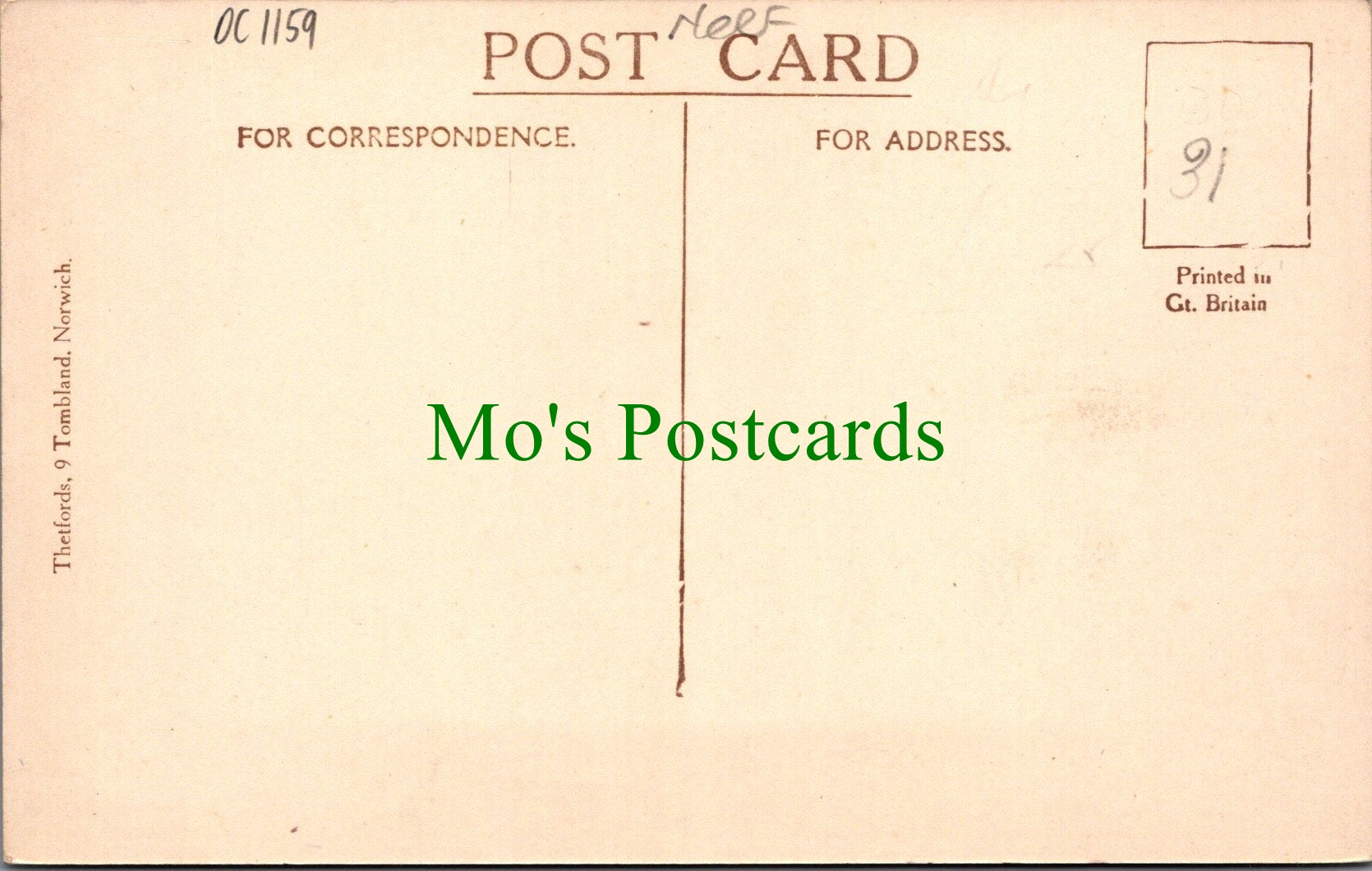 Norfolk Postcard - Norwich Cathedral, The Cloisters  DC1159