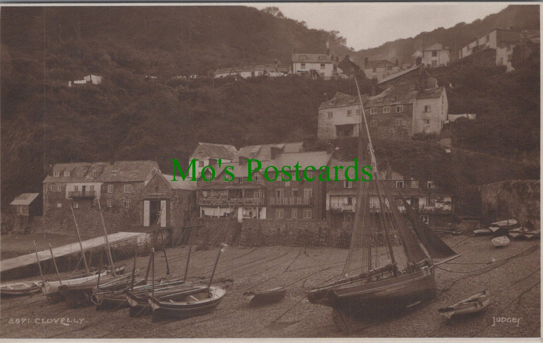 Devon Postcard - Clovelly Harbour Village  DC1104