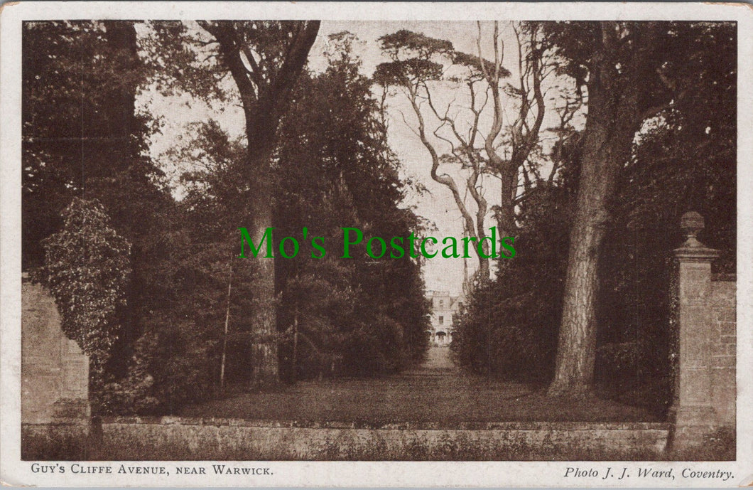 Warwickshire Postcard - Guy's Cliffe Avenue, Near Warwick  DC1105