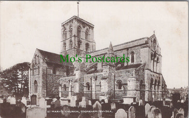 Sussex Postcard - St Mary's Church, Shoreham-By-Sea    DC1117
