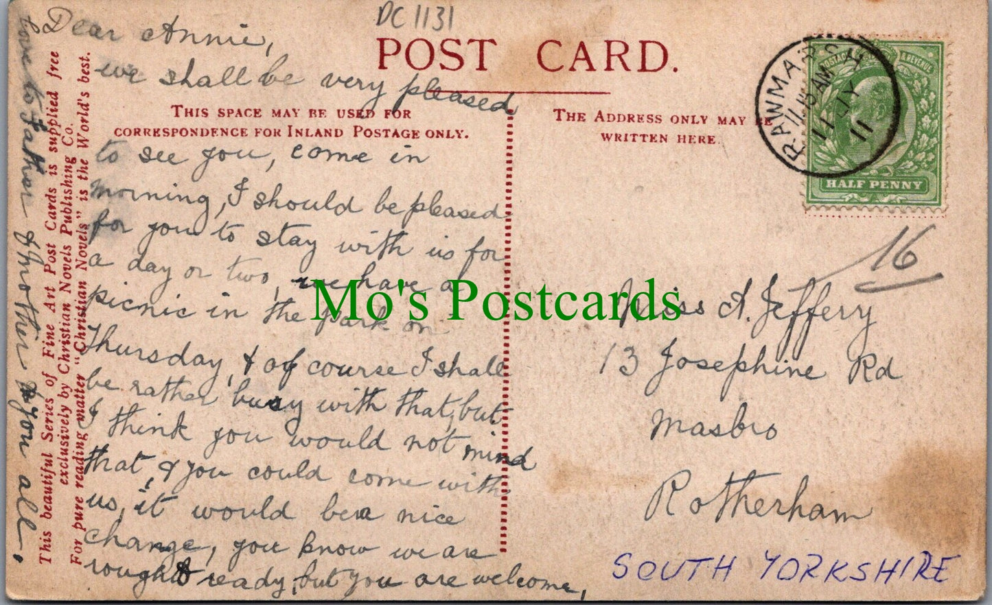 Hertfordshire Postcard - Great Amwell Church  DC1131