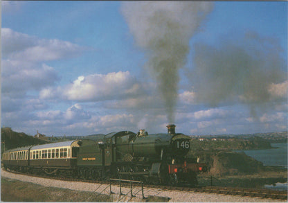 Railway Postcard - Torbay and Dartmouth Railway Train at Waterside SW12843