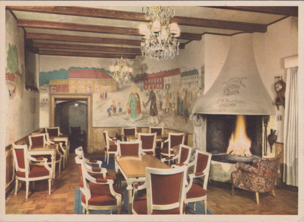 Sweden Postcard - Hybelejens Salong Och Anna Maria Holtz Kallare  SW12845