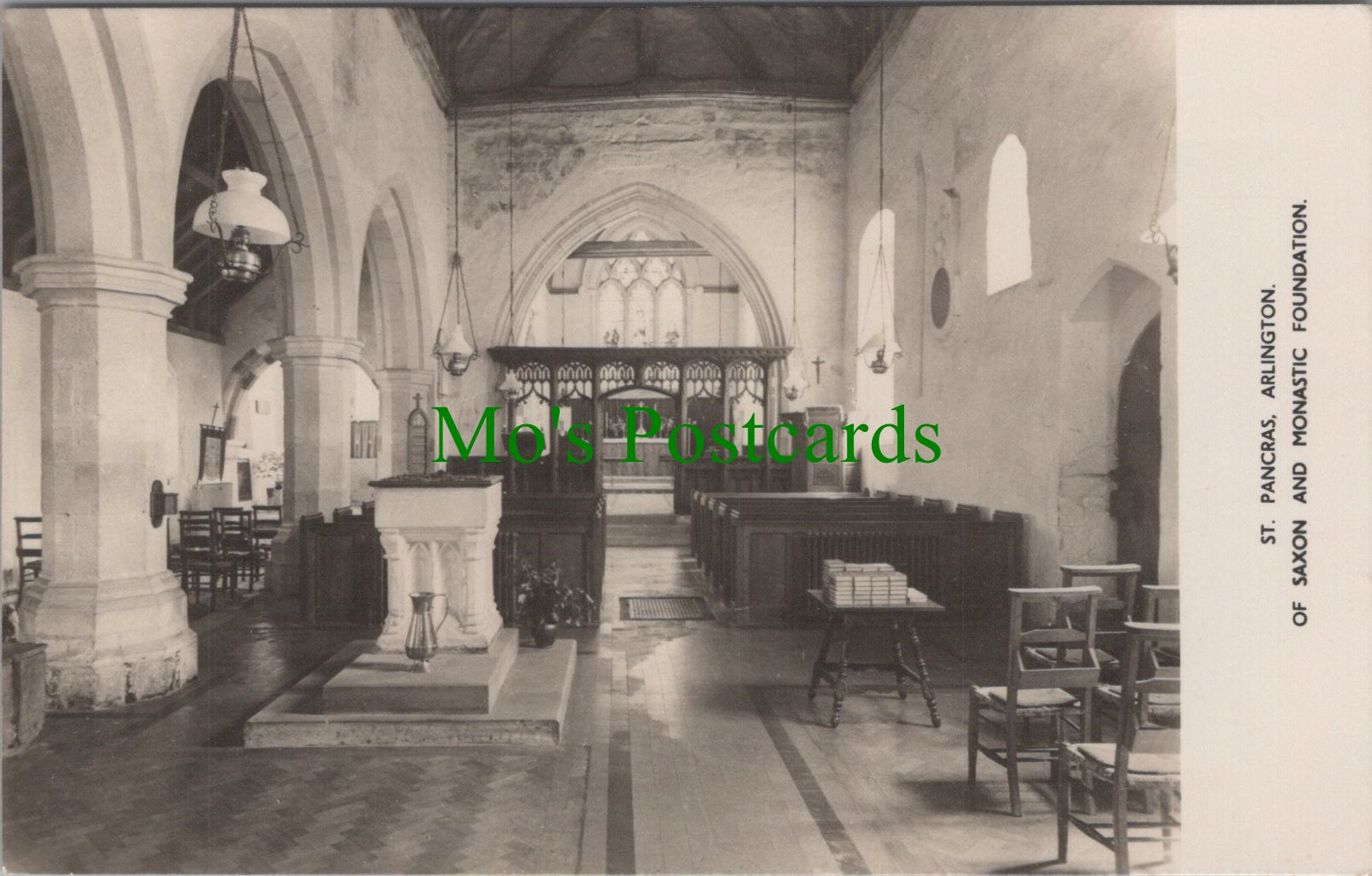 Sussex Postcard - St Pancras Church, Arlington Village DC1072
