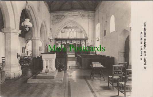 Sussex Postcard - St Pancras Church, Arlington Village DC1072