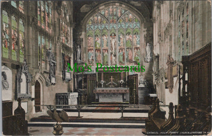 Warwickshire Postcard - Stratford On Avon, Holy Trinity Church DC1096
