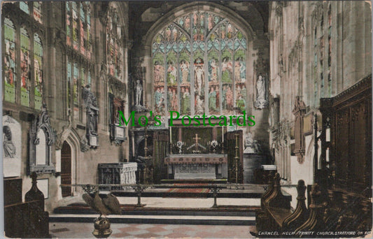 Warwickshire Postcard - Stratford On Avon, Holy Trinity Church DC1096