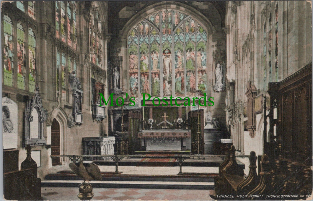 Warwickshire Postcard - Stratford On Avon, Holy Trinity Church DC1096