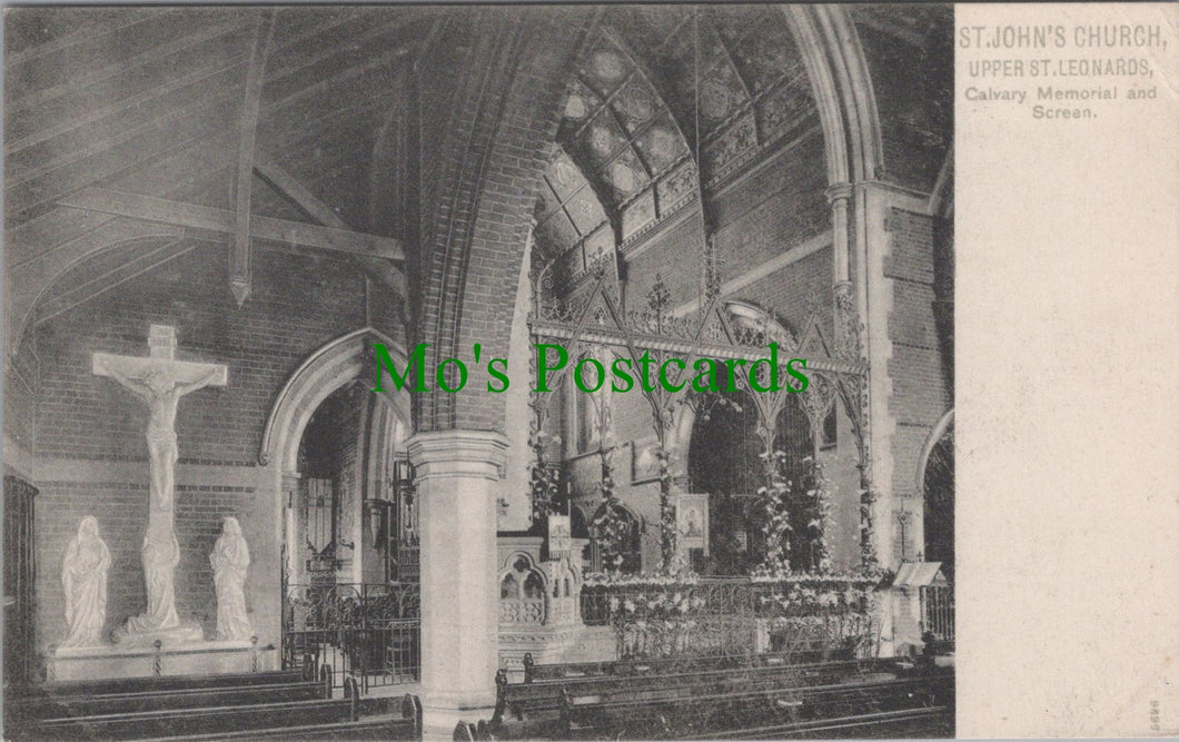 Sussex Postcard - St John's Church, Upper St Leonards DC1098