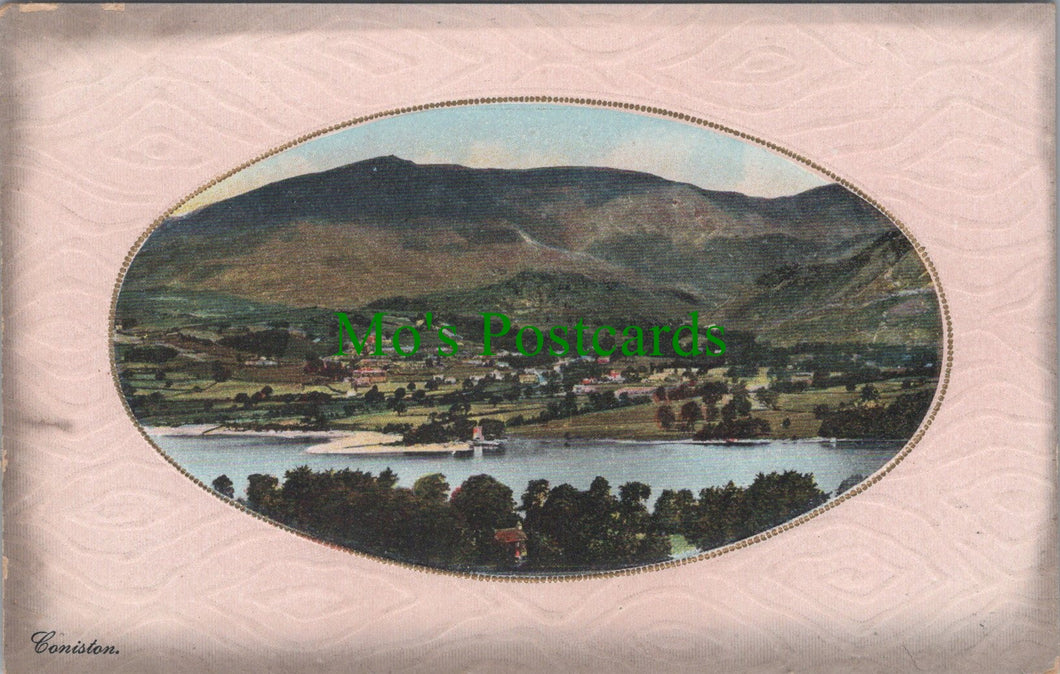 Cumbria Postcard - Coniston Lake, Lake District DC1006