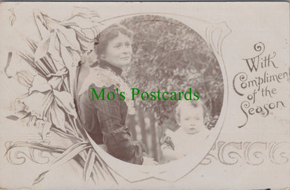 Ancestors Postcard - Mother or Nanny and a Boy Called Bertie DC1023