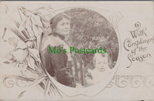 Load image into Gallery viewer, Ancestors Postcard - Mother or Nanny and a Boy Called Bertie DC1023

