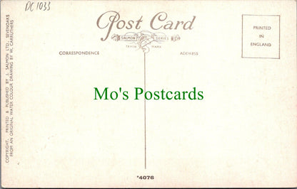 Warwickshire Postcard - Stratford-On-Avon Gower Monument DC1033