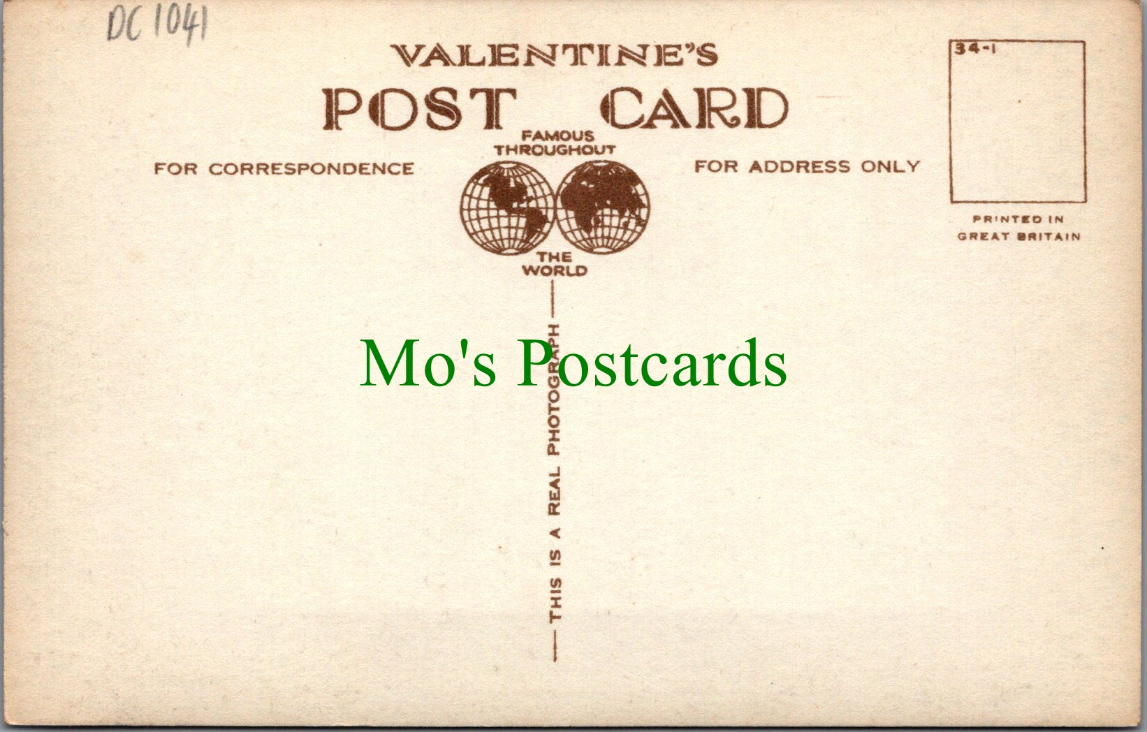 Wales Postcard - Plynlimon Pass, Cambrian Mountains  DC1041