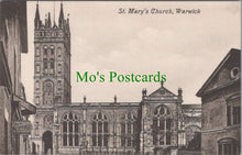 Load image into Gallery viewer, Warwickshire Postcard - St Mary&#39;s Church, Warwick   DC1043
