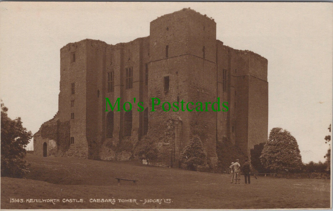 Warwickshire Postcard - Kenilworth Castle, Caesar's Tower  SW13142