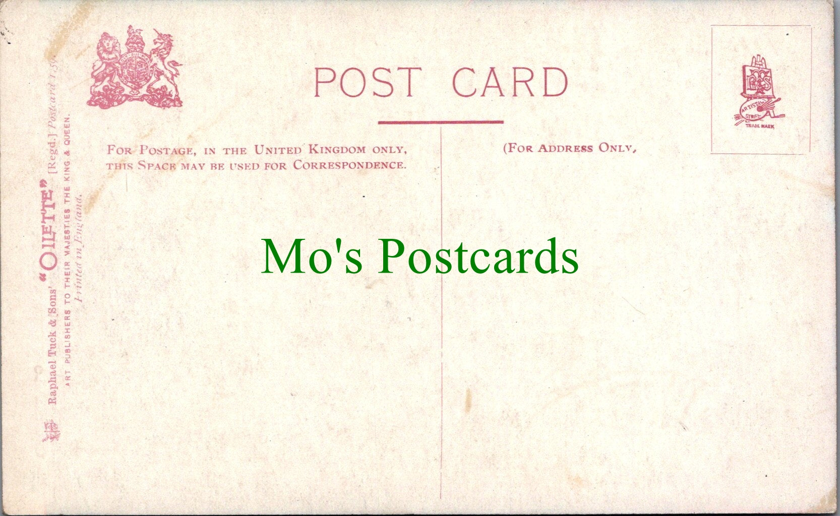 Cheshire Postcard - Chester, Lord Derby's House  SW13057