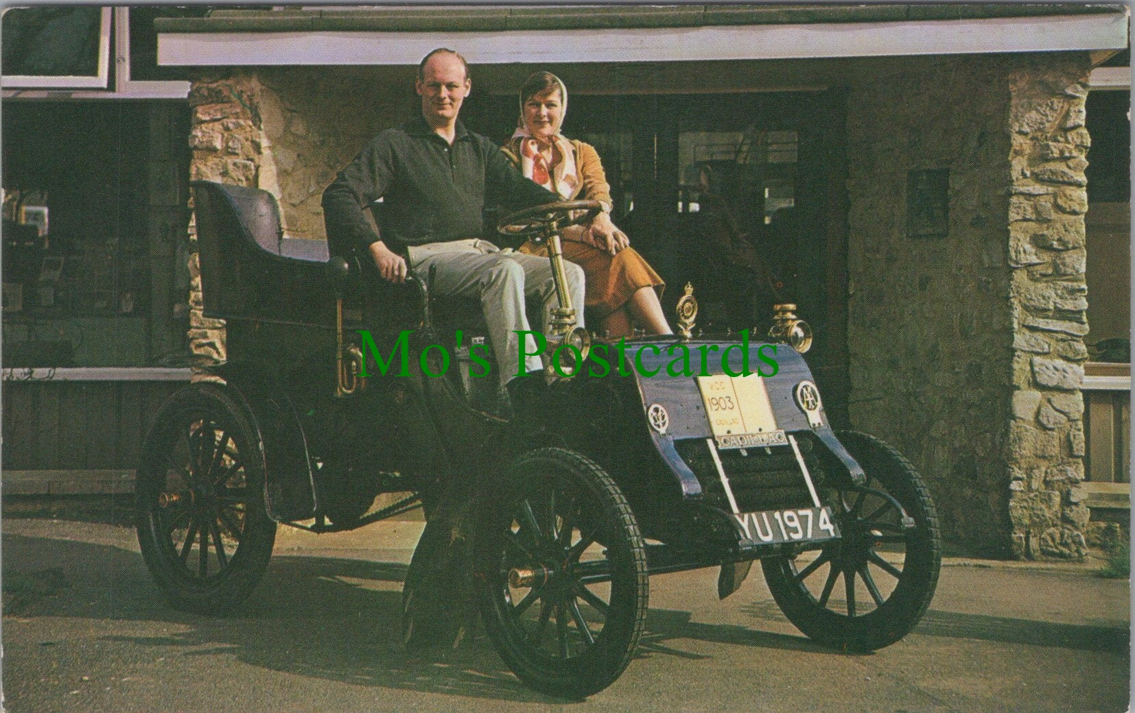 Road Transport Postcard - 1903 Cadillac, Montagu Motor Museum SW13062