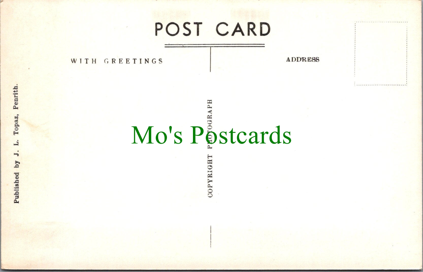 Cumbria Postcard - Patterdale Hotel, Patterdale, Penrith  SW13072