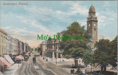 Warwickshire Postcard - Leamington Spa Parade  SW13011