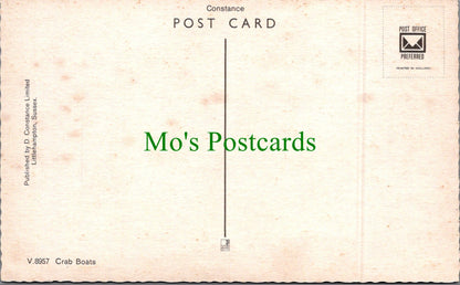 Occupations Postcard - Crab Boats, Fishing Industry SW11540