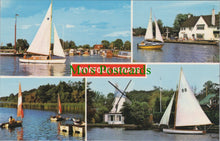 Load image into Gallery viewer, Norfolk Postcard - Views of The Norfolk Broads  SW11515
