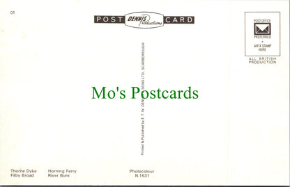 Norfolk Postcard - Views of The Norfolk Broads  SW11515