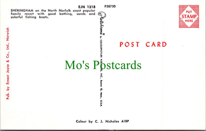 Norfolk Postcard - Greetings From Sheringham SW11511