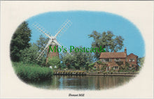 Load image into Gallery viewer, Norfolk Postcard - Hunsett Mill, Near Barton Broad  SW11498
