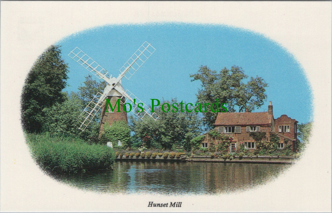 Norfolk Postcard - Hunsett Mill, Near Barton Broad  SW11498
