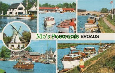 Norfolk Postcard - The Norfolk Broads SW11493