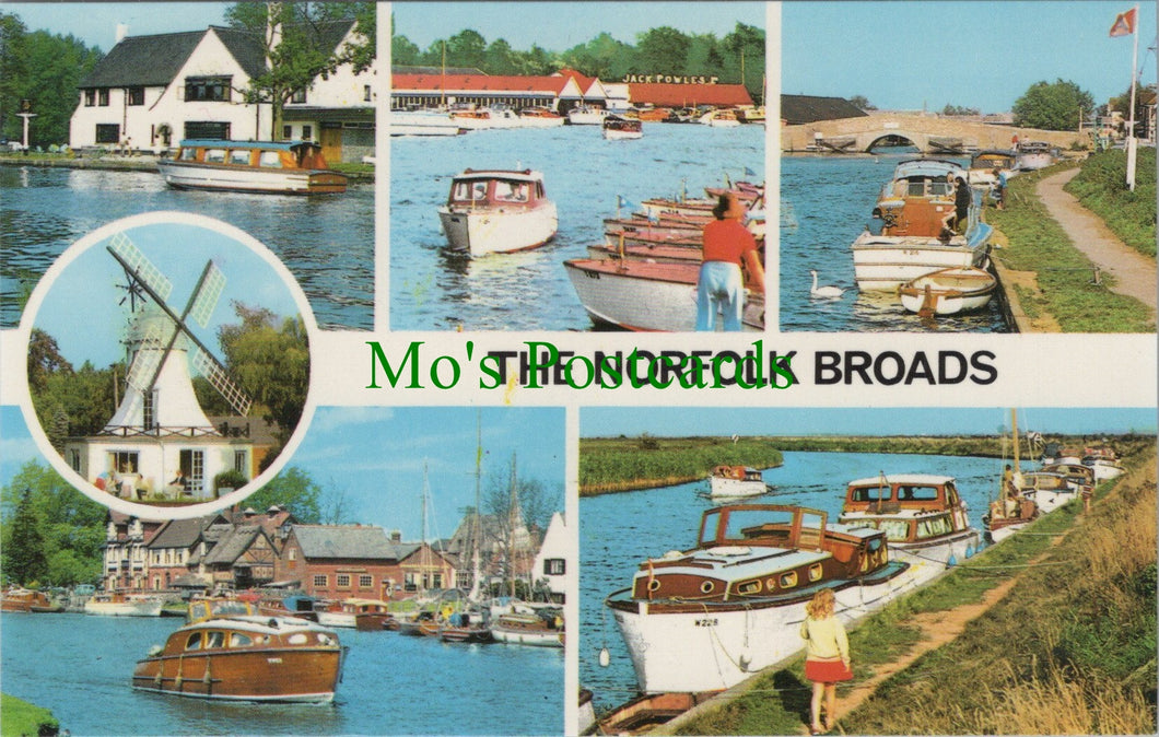 Norfolk Postcard - The Norfolk Broads SW11493