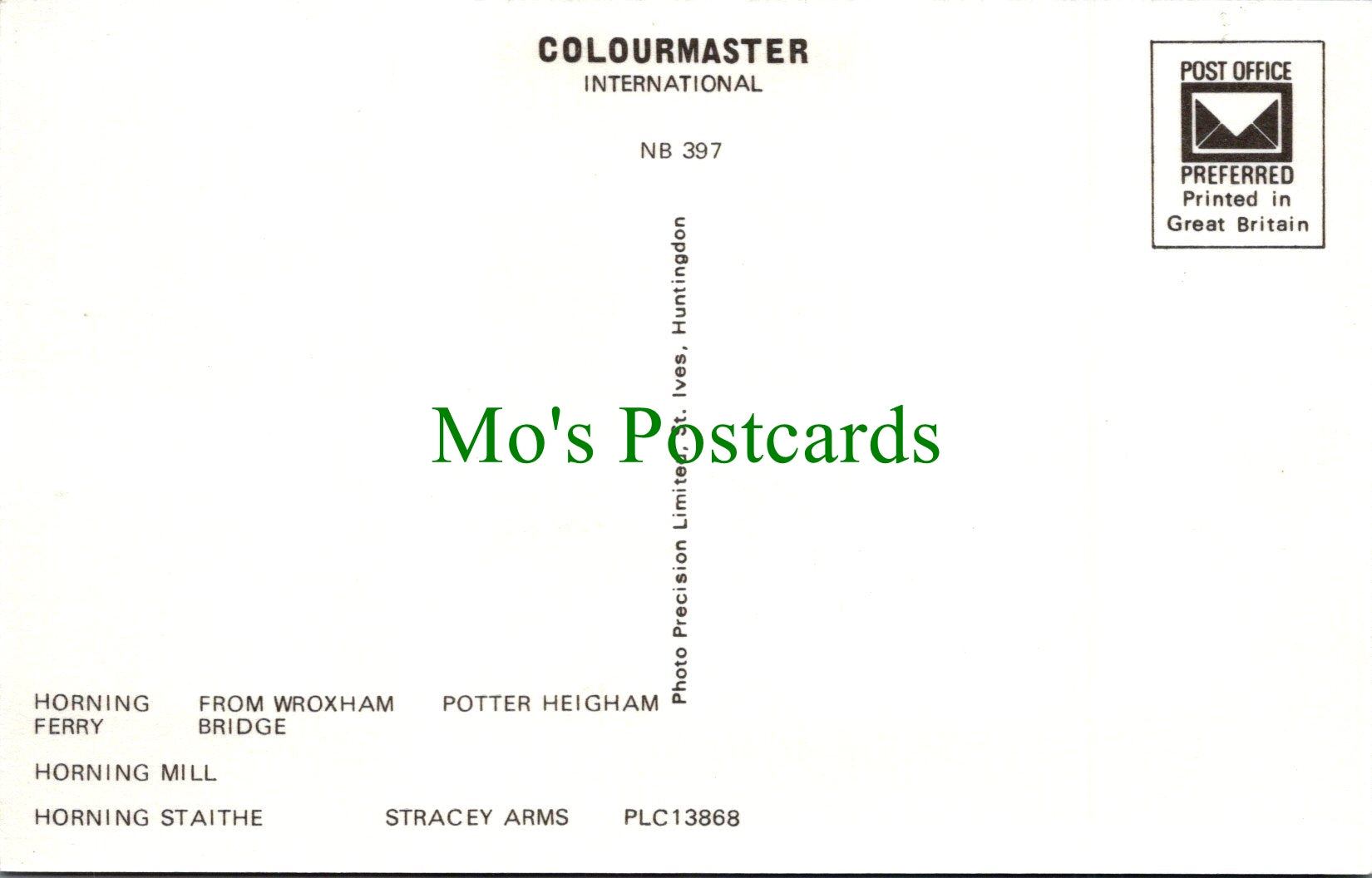Norfolk Postcard - The Norfolk Broads SW11493