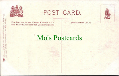 Illustrated Songs Postcard - The Lost Chord. Lady Playing The Organ SW12694