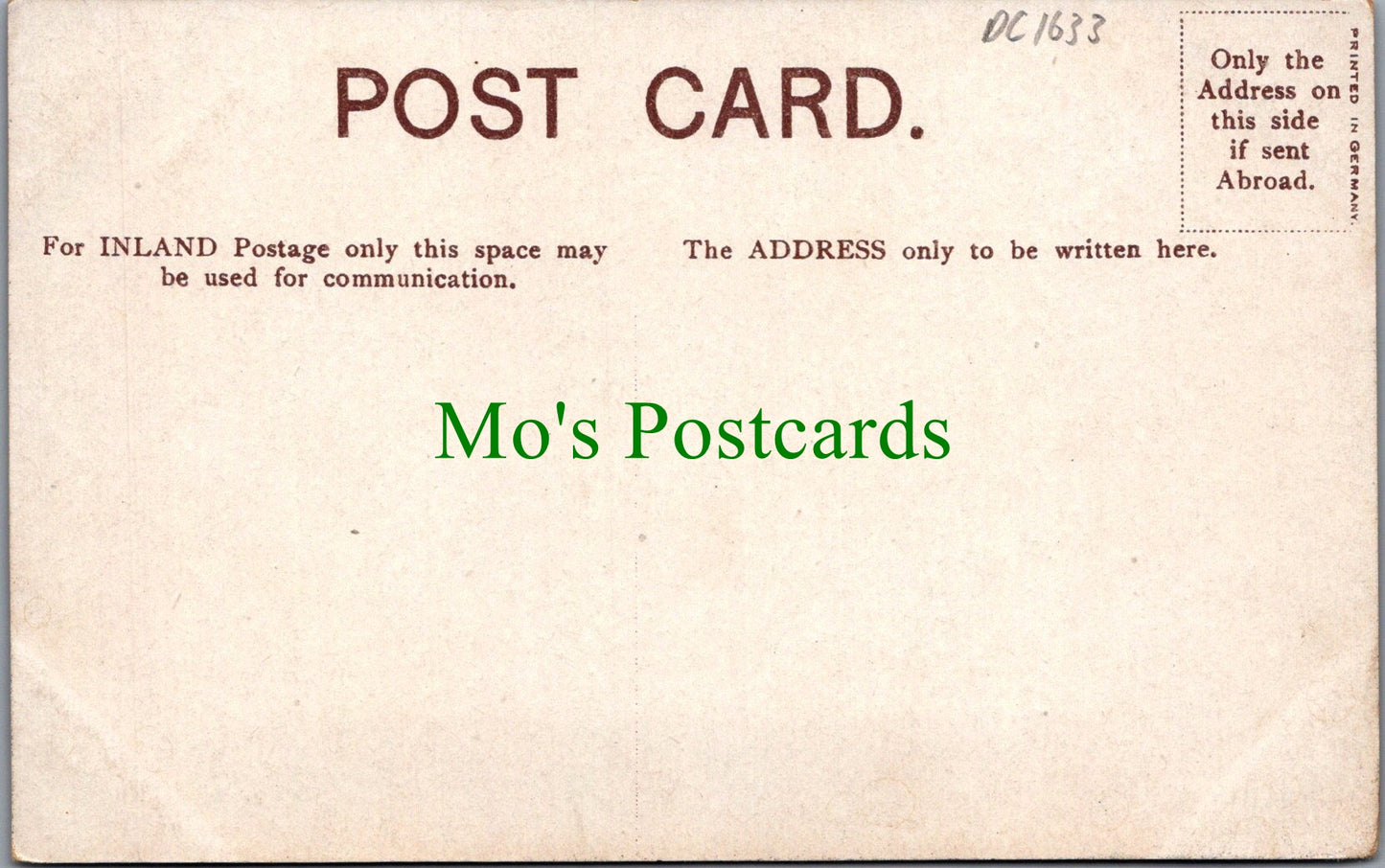 London Postcard - Hampstead, Top of The Ride   DC1633