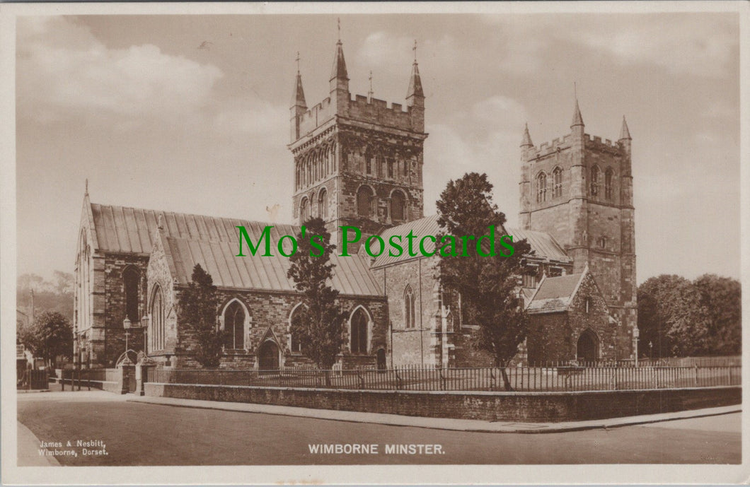 Dorset Postcard - Wimborne Minster  DC1644