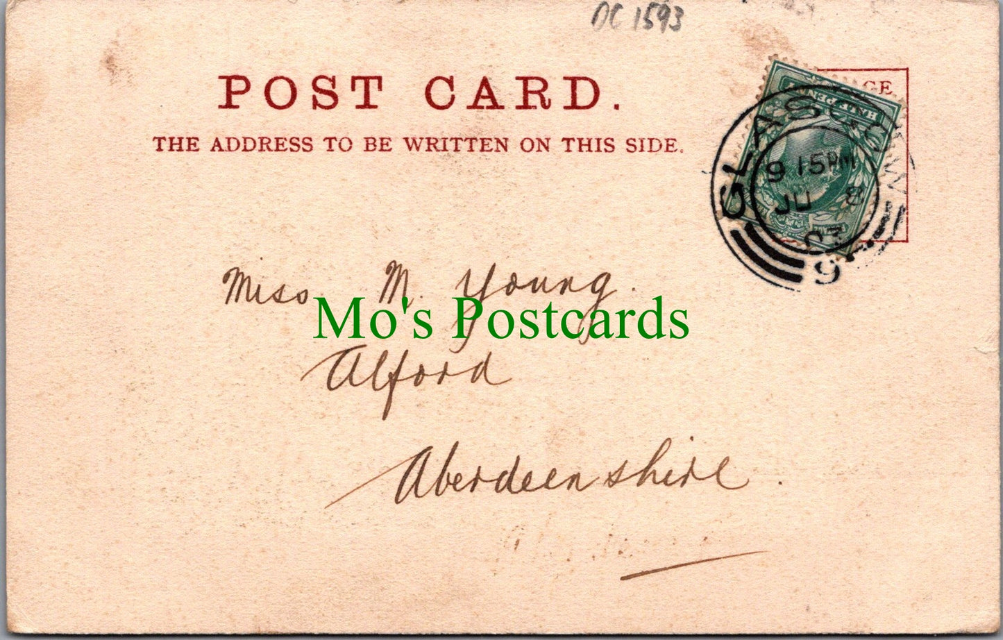 Scotland Postcard - Glasgow Municipal Buildings  DC1593